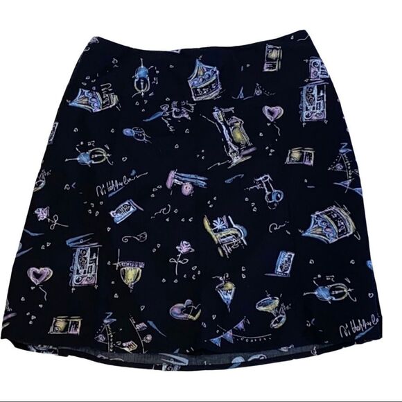 Rafaella Print A Line Skirt - Picture 2 of 5